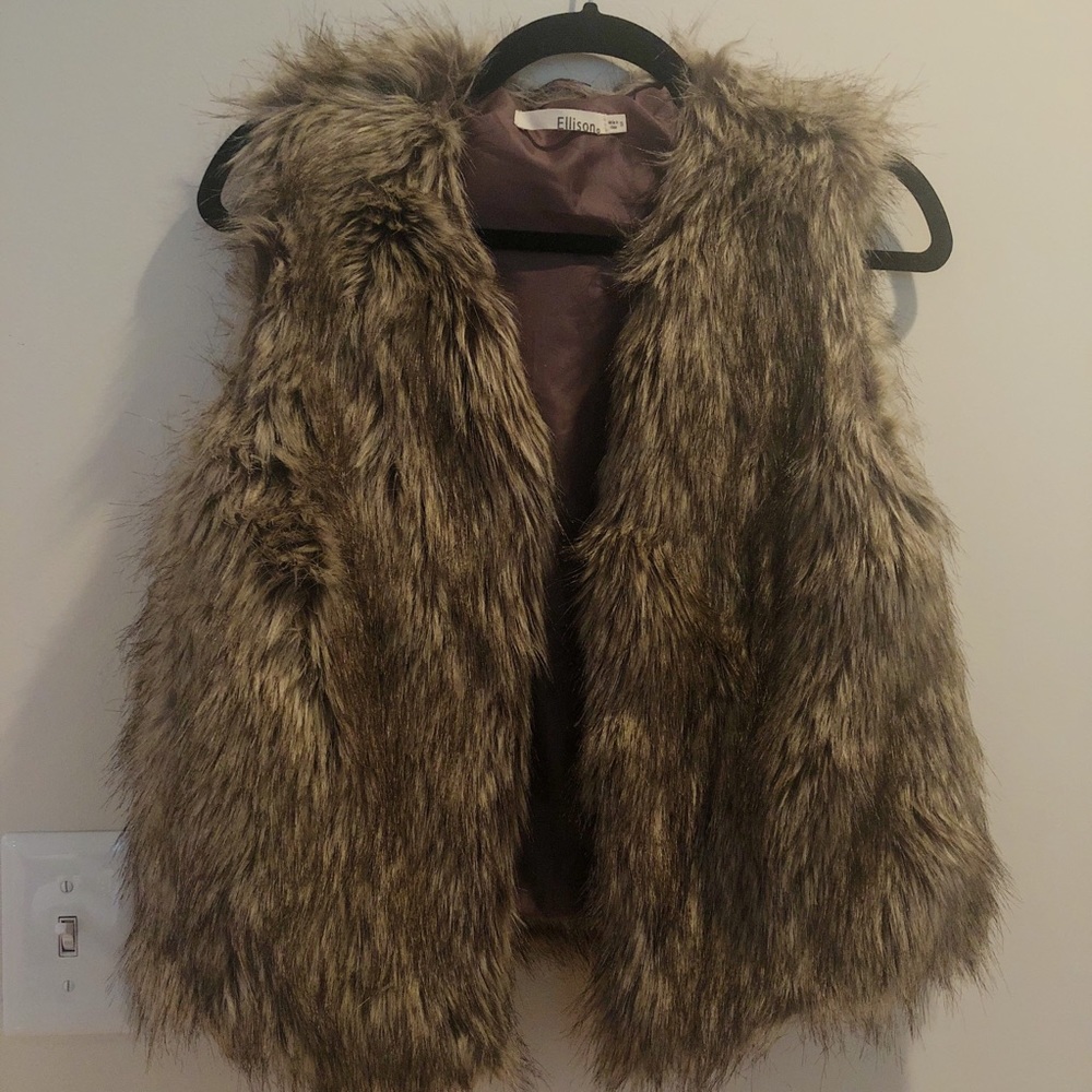 Faux Fur Vest